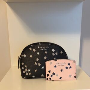 Kate Spade pouch and cardholder set